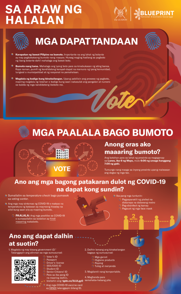(Tagalog) - Infographic Election Reminders